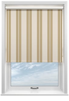 The British Stripe Co. Edward, Derwent No.1 - Roller Blind